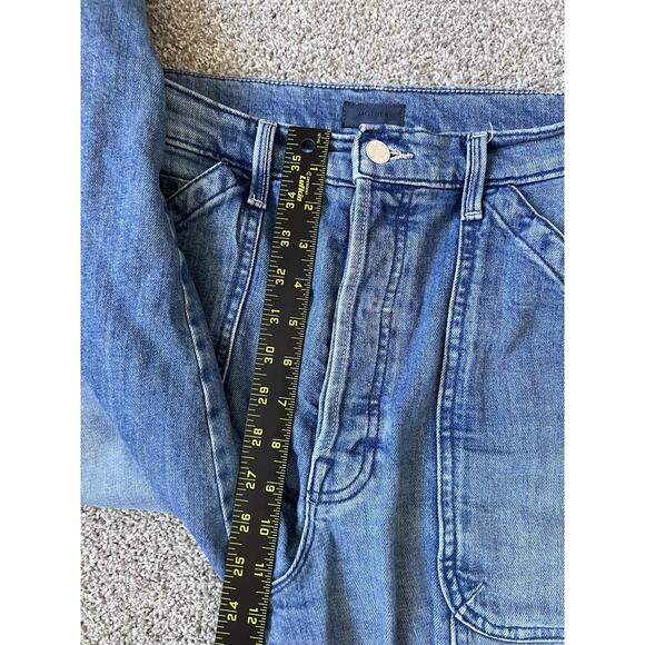 MOTHER Blue Flare & Wide Leg Jeans - Picture 4 of 9